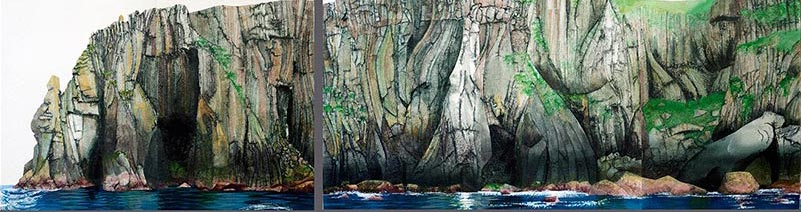 (diptych, 2013), Jill McManners