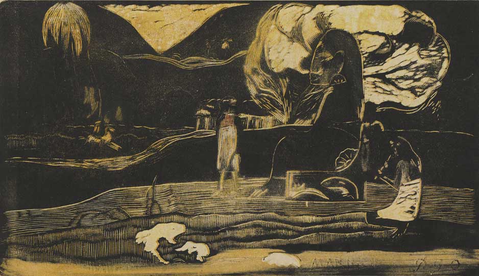 from the suite Noa Noa (Fragrant Scent, 1893–4), Paul Gauguin.