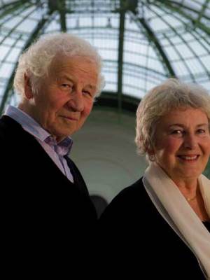 Ilya and Emilia Kabakov in the Grand Palais