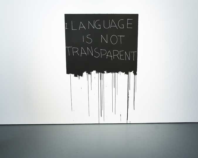 Review: Mel Bochner ‘Strong Language’ at the Jewish Museum