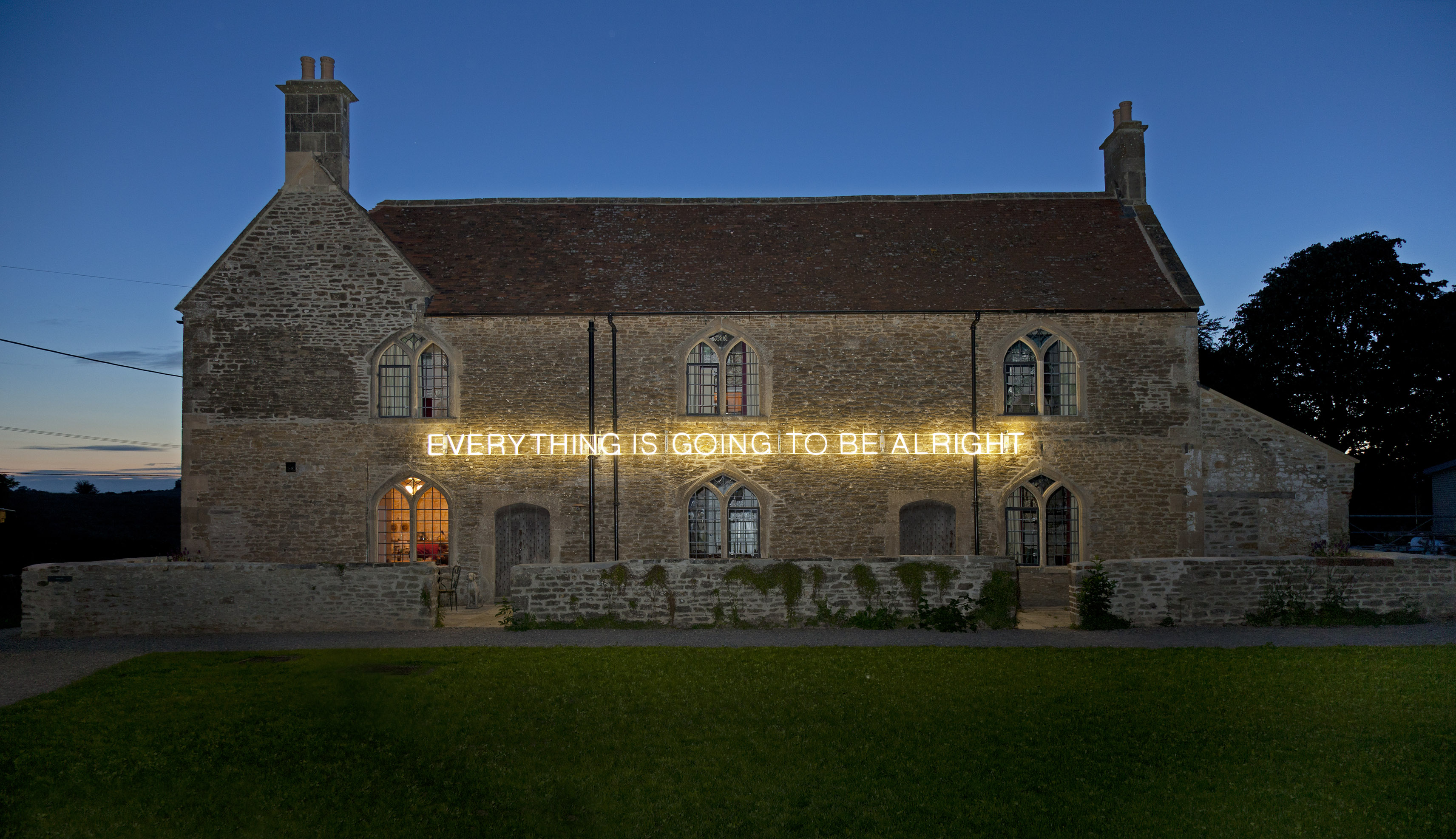 'Work No. 1086 EVERYTHING IS GOING TO BE ALRIGHT' (2011), Martin Creed, © Martin Creed Courtesy the artist and Hauser & Wirth, Photo: Jamie Woodley