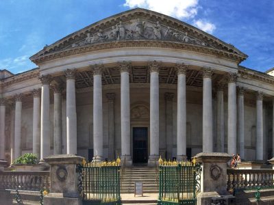 The Fitzwilliam Museum in Cambridge.
