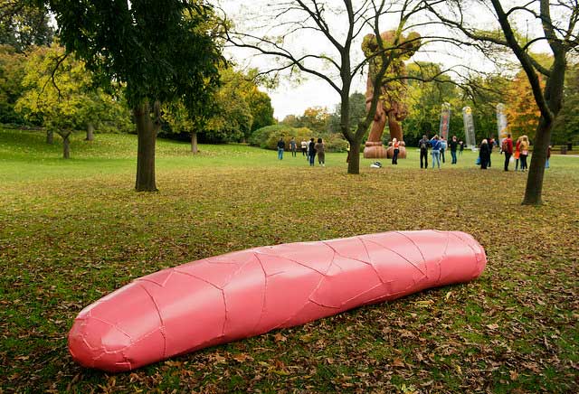 Frieze Sculpture Park 2014: Franz West.