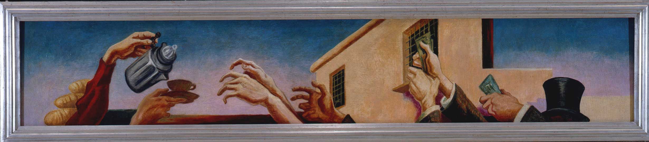 (from 'America Today'; 1930–31), Thomas Hart Benton.