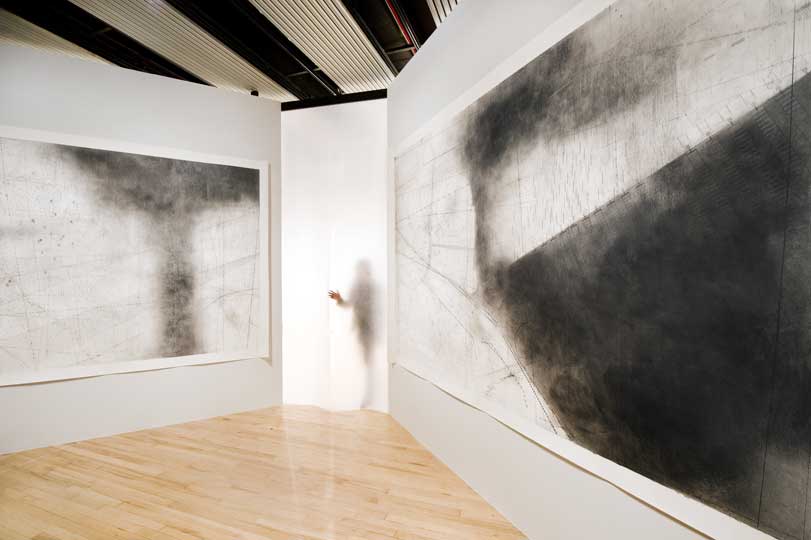 Installation view, 'MIRRORCITY' at Hayward Gallery 2014.
