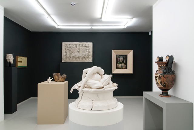 'Classicicity' installation view at Breese Little, London (5 March–2 April 2015)
