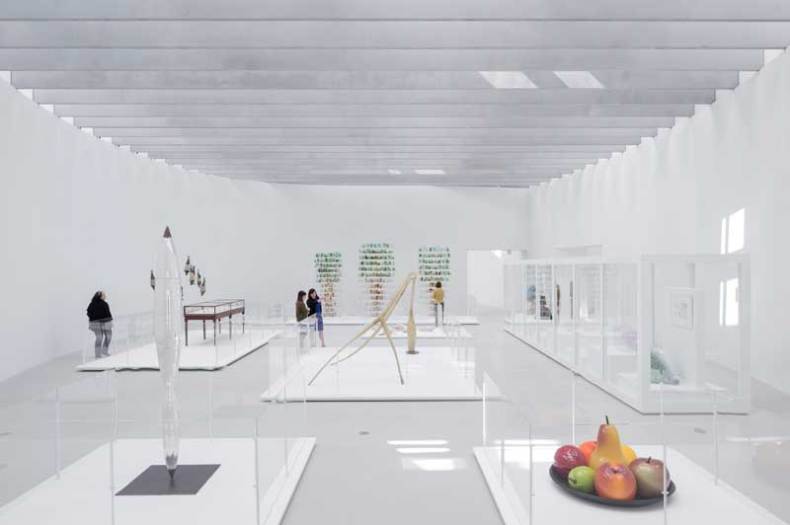 The Corning Museum of Glass's new Contemporary Art + Design Wing, designed by Thomas Phifer and Partners.