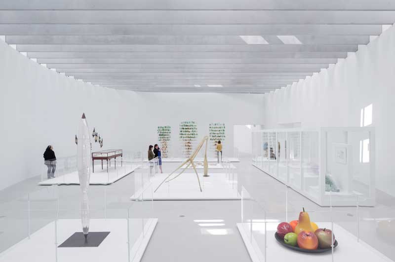 The Corning Museum of Glass's new Contemporary Art + Design Wing, designed by Thomas Phifer and Partners.