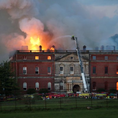 The National Trust is launching an international design competition to restore Clandon Park, the 18th century Palladian house that was gutted by fire in 2015
