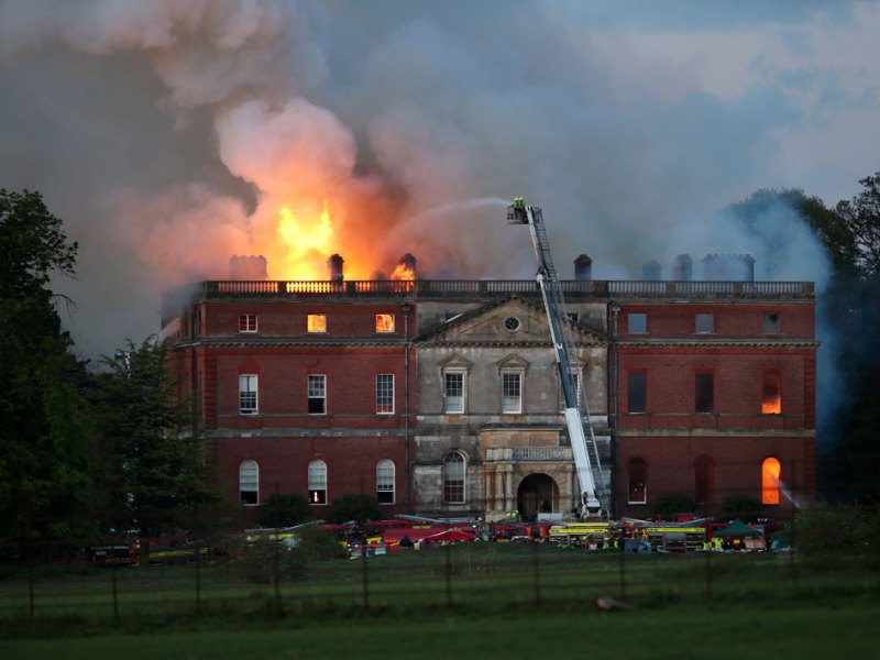 The National Trust is launching an international design competition to restore Clandon Park, the 18th century Palladian house that was gutted by fire in 2015