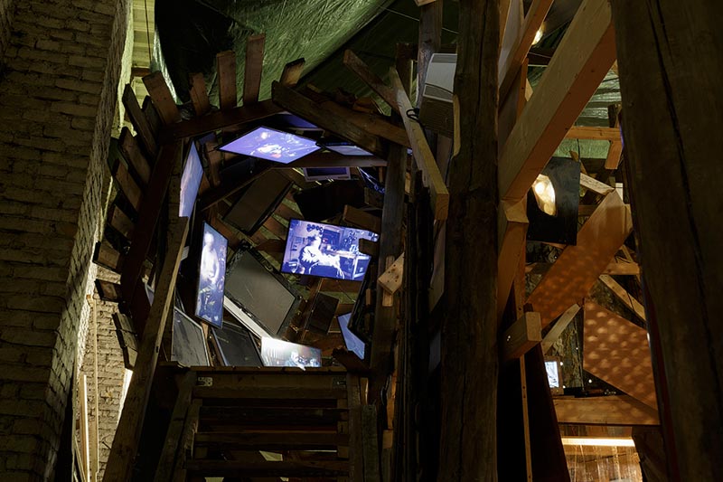 'Armpit', by Katrīna Neiburga and Andris Eglītis, at the Latvian Pavilion