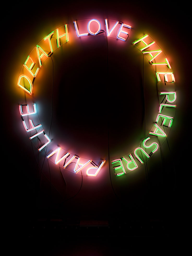 (1983), Bruce Nauman.