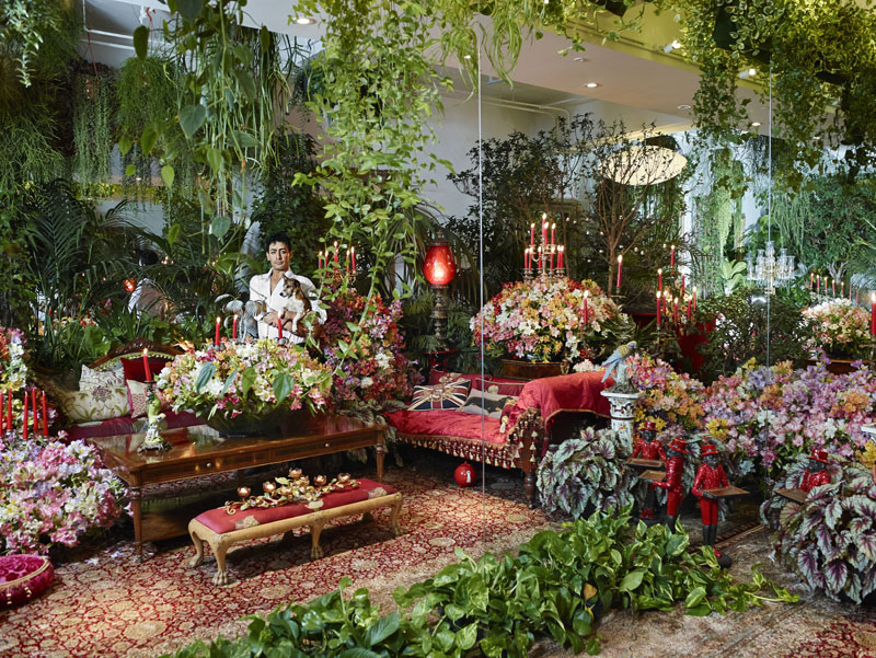 Home and studio of Raqib Shaw (b. 1974), Peckham, London