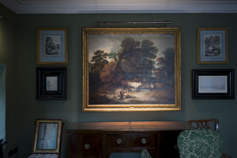 (1783), Thomas Gainsborough (1727–88) Oil on canvas,  44 x 172cm.