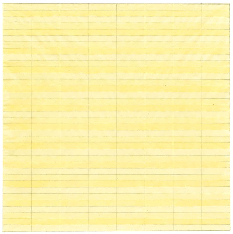 (1977), Agnes Martin.
