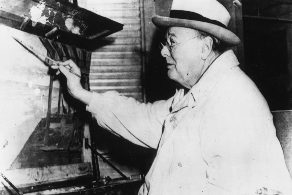 Painting’s Fanboys: Winston Churchill and Andrew Marr