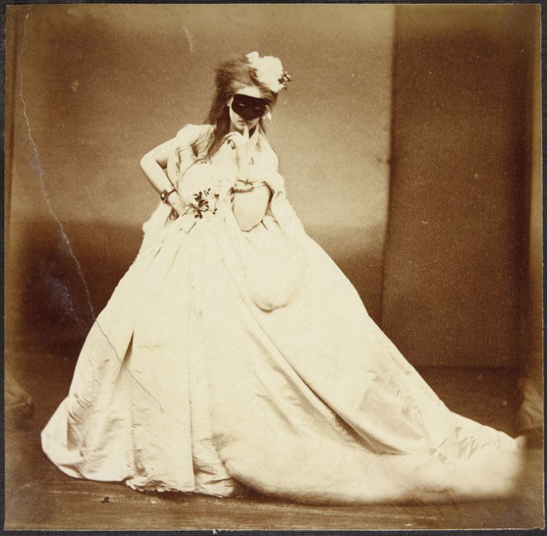 (between 1861 and 1866), Virginia Verasis de Castiglione, Jean-Louis Pierson, Christian Bérard