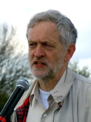 UK Labour Party leader Jeremy Corbyn