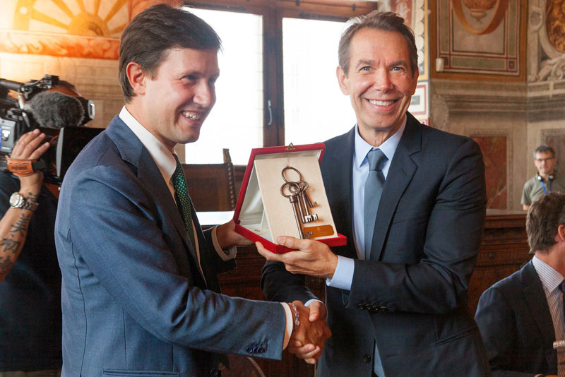 Jeff Koons takes on the Old Masters in Florence