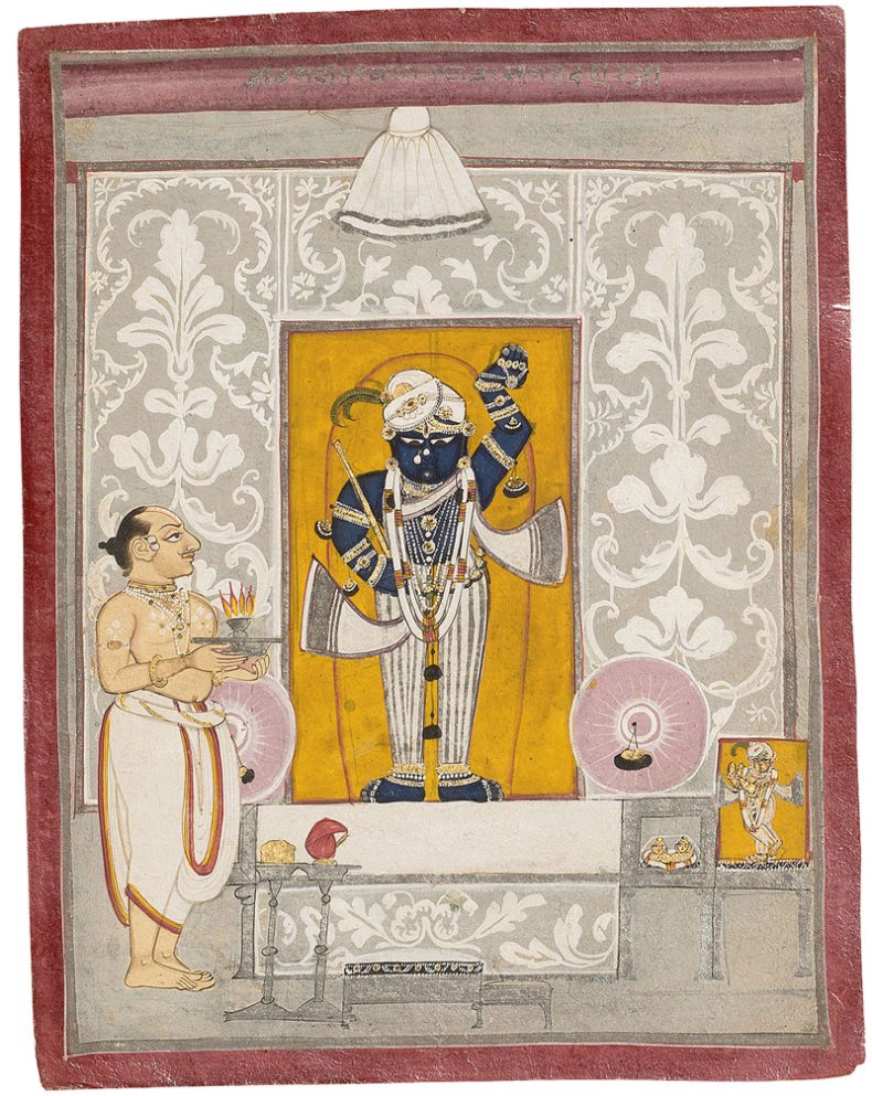 (first quarter of the 19th century), Nathdwara, Rajasthan, India.