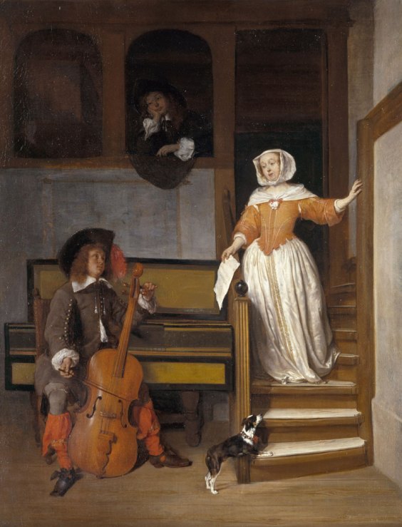 (c. 1658), Gabriel Metsu.