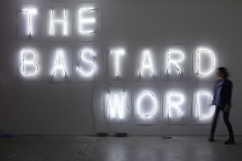Fiona Banner’s language-based art relies on its own wit