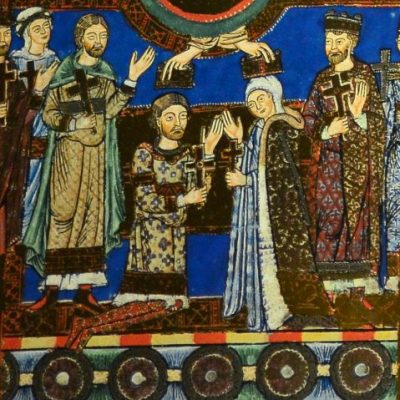 An image from The Gospels of Henry the Lion, one of the most famous items of the Guelph Treasure