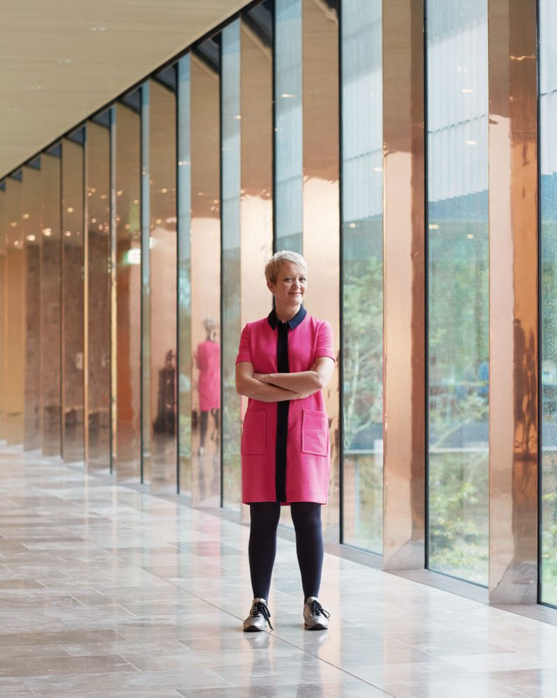 Maria Balshaw at the Whitworth Gallery in 2015.