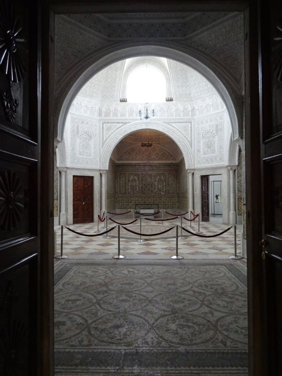 The chorus of the harem (former ‘Virgil’s Hall’) at the Bardo National Museum, Tunis