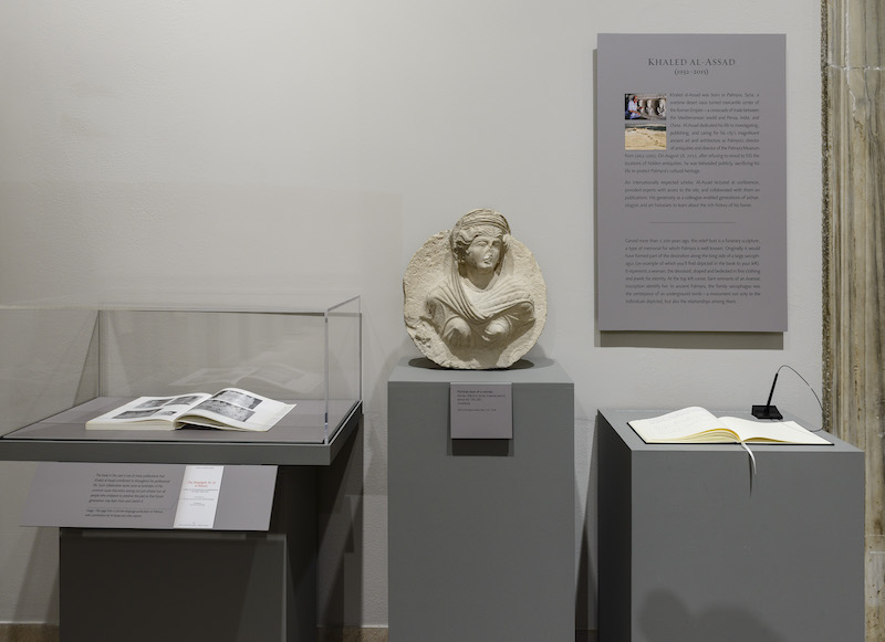 Classical Roman Gallery October 23, 2015    Roundel with the portrait bust of a woman    Roman Provincial, Imperial Period, Palmyrene Group II, about A.D. 150–200    Limestone    *Museum of Fine Arts, Boston.  Gift of the Estate of Dana Estes *Photograph © Museum of Fine Arts, Boston