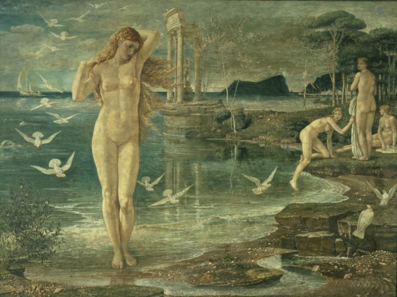 The Renaissance of Venus (1877), Walter Crane