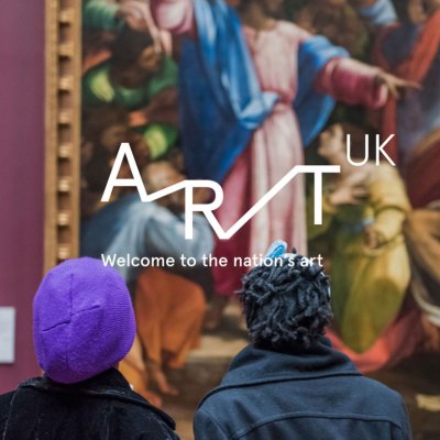The homepage of Art UK, which was launched today (24 February 2016)