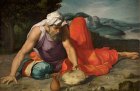Elijah in the Desert (c. 1545–47), Daniele da Volterra
