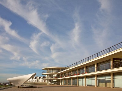 The De La Warr Pavilion at Bexhill-on-Sea, opened in 1935 and successfully restored in 2003–05.