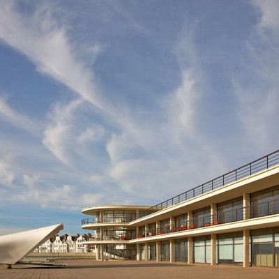 The De La Warr Pavilion at Bexhill-on-Sea, opened in 1935 and successfully restored in 2003–05.