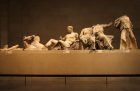 East pediment of the Parthenon frieze at the British Museum.