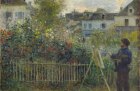 Monet Painting in His Garden at Argenteuil (1873), Auguste Renoir