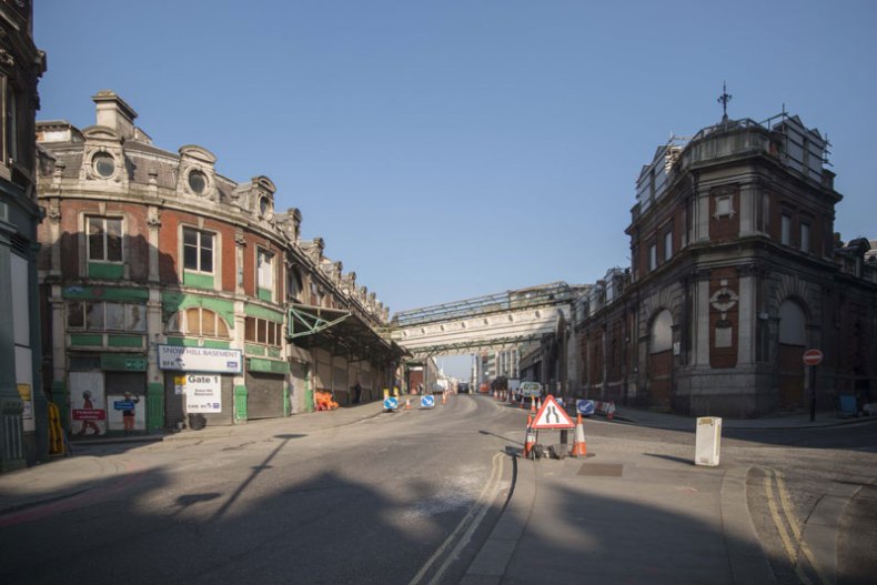 Smithfield General Market, the new site of the Museum of London.