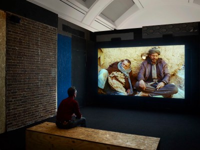 The Two Eyes Are Not Brothers by Ben Rivers, installed at the Whitworth, 2016.