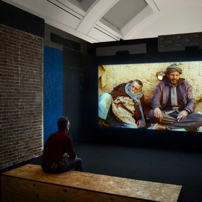 The Two Eyes Are Not Brothers by Ben Rivers, installed at the Whitworth, 2016.