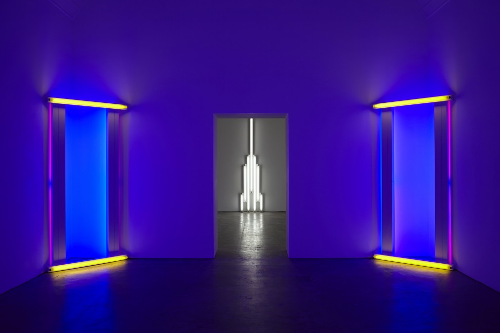 ‘It is what it is.’ Dan Flavin’s iconic light fittings in the Ikon Gallery