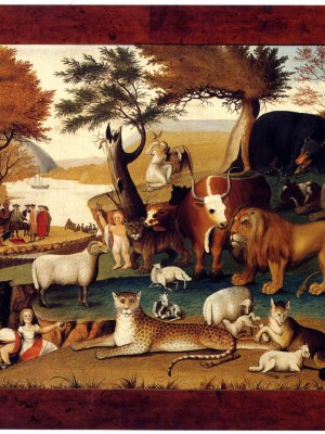 The Peaceable Kingdom with the Leopard of Serenity