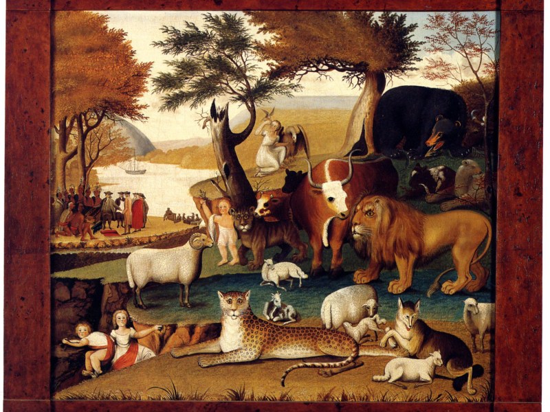 The Peaceable Kingdom with the Leopard of Serenity