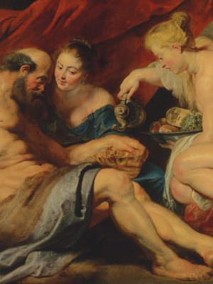 Lot and his Daughters (1613–14), Peter Paul Rubens