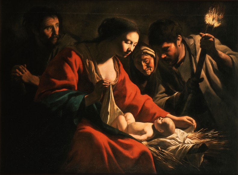 Nativity with a Torch