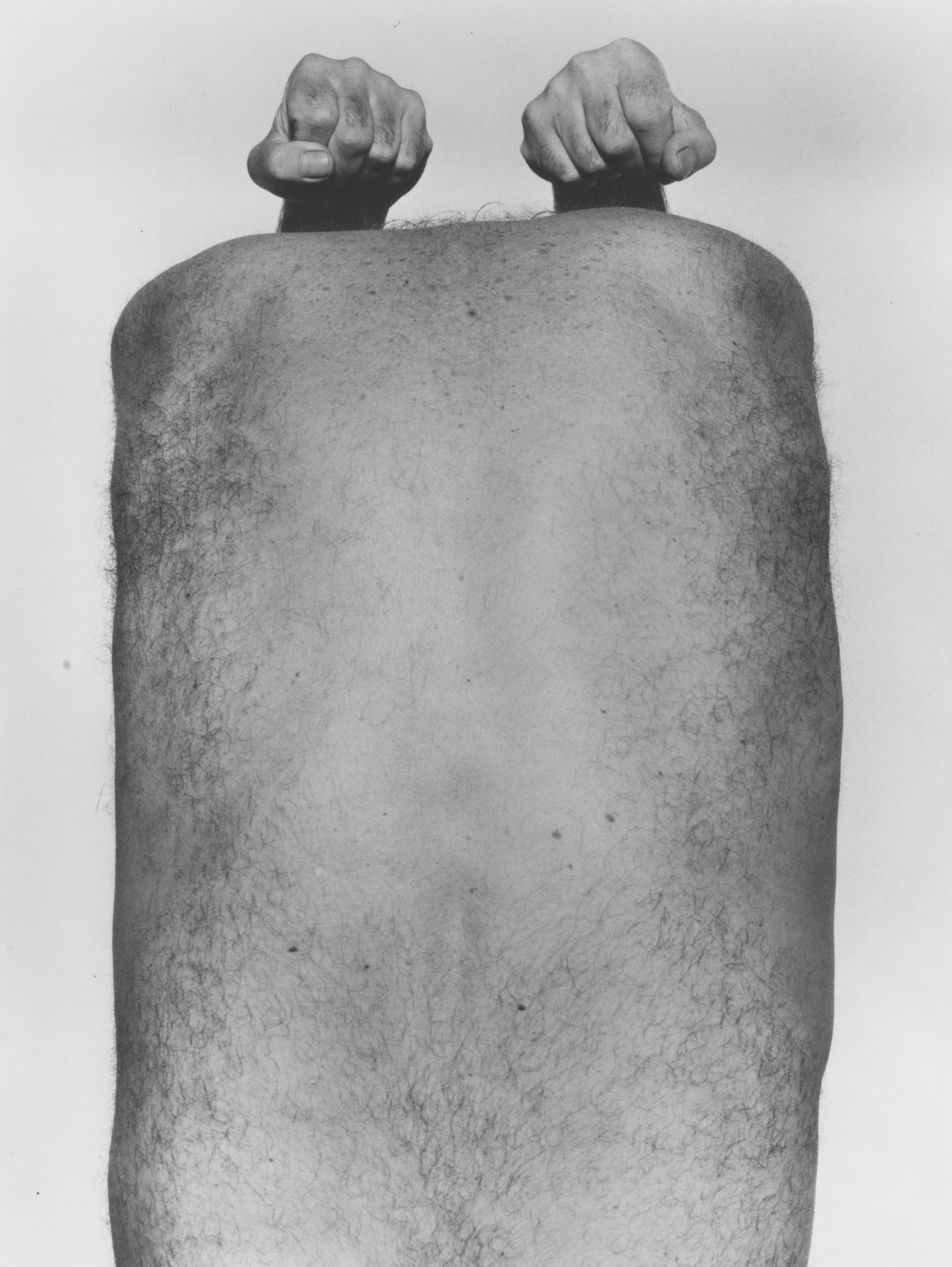Self-Portrait (Back with Arms Above)