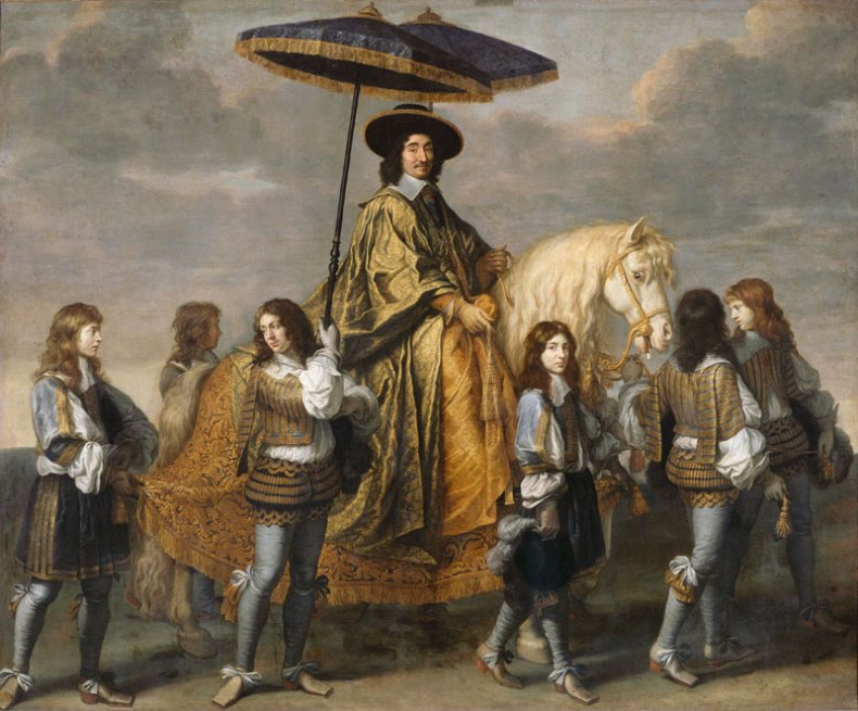 Equestrian Portrait of Chancellor Séguier (c. 1660–61), Charles Le Brun