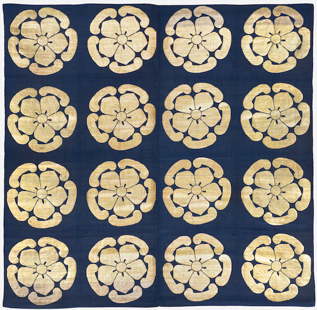 Buddhist altar cloth (uchishiki), early 19th century. Japan, late Edo period.
