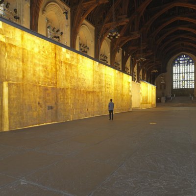 The Ethics of Dust at Westminster Hall (2016), Jorge Otero-Pailos.