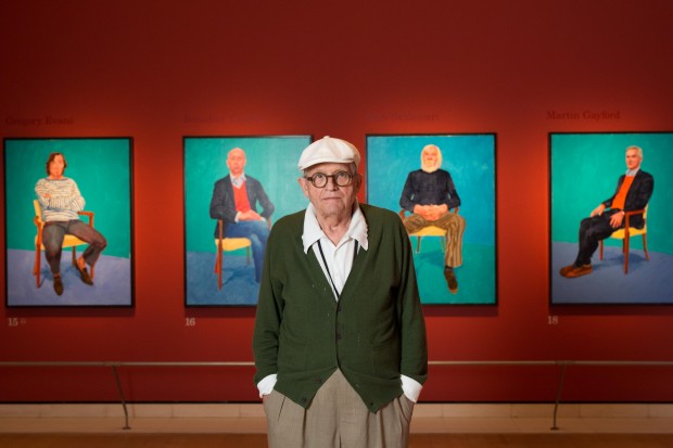 David Hockney and Alex Katz: two great colourists on top form
